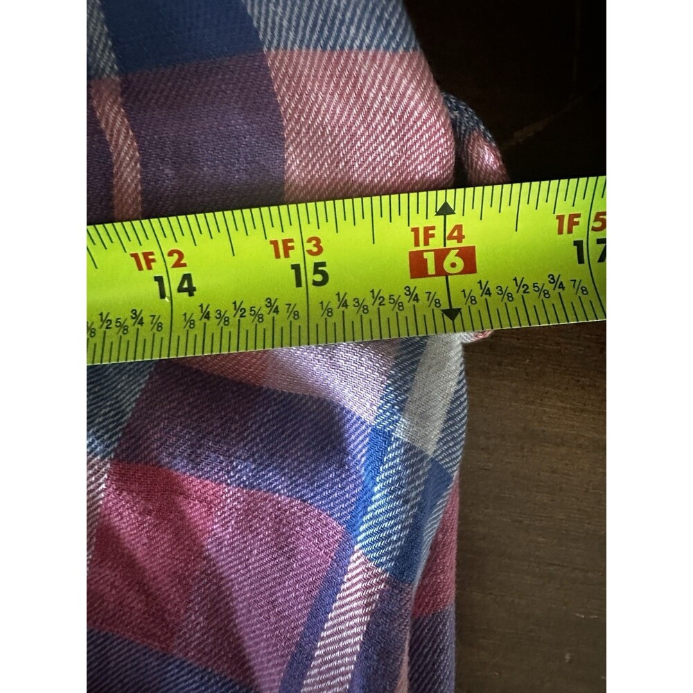 Joules Dress Womens 8 Pink Blue Plaid Sleeveless Tie Belt Midi Cottage New - Picture 7 of 14